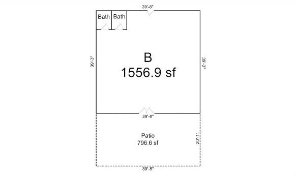 Floor Plan - Suite B