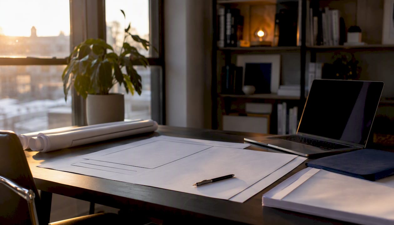 Architectural plans and permit documents