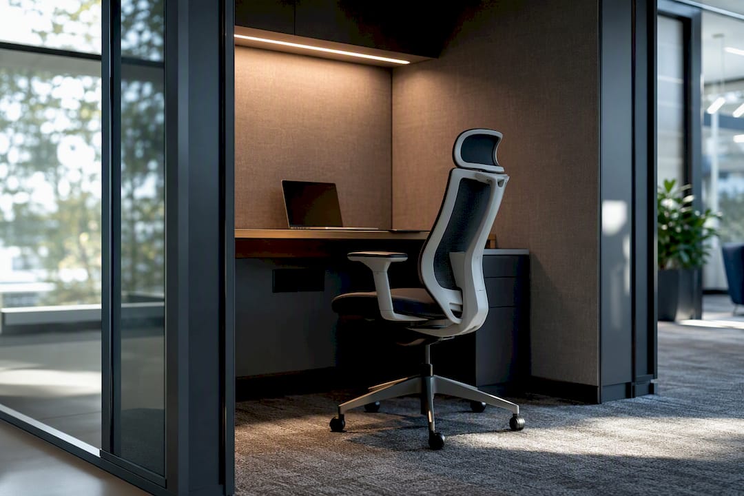 Furnished private flexible office workspace