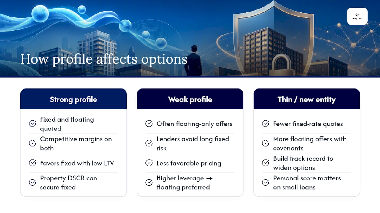 How Credit Scores and Borrower Profiles Change Your Options — overview diagram