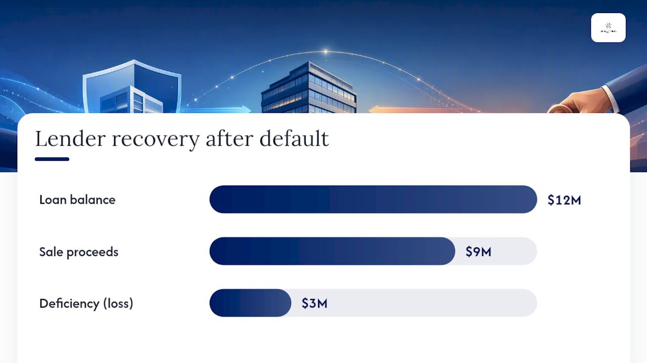 What Is a Nonrecourse Loan, and Where Does Lender Recovery Stop? — overview diagram