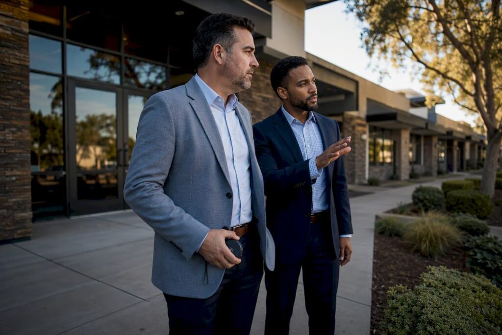 SMB owner evaluating a commercial office property