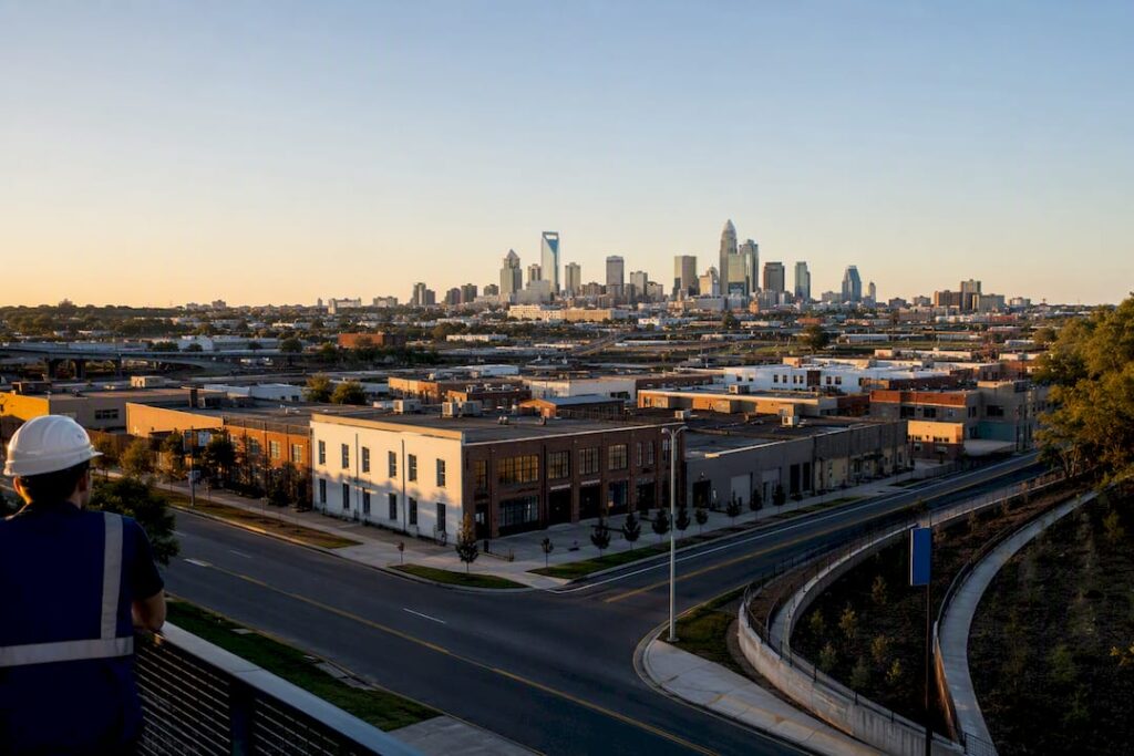Charlotte industrial corridor undergoing redevelopment