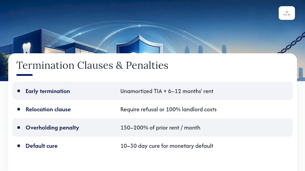 Common Termination Clauses and Penalties — overview diagram