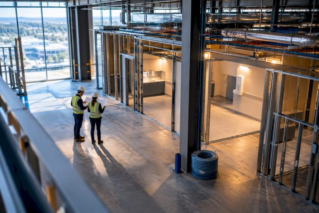 Custom medical facility under construction