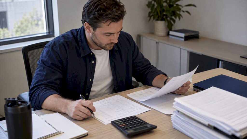 Analyst comparing effective rent calculations